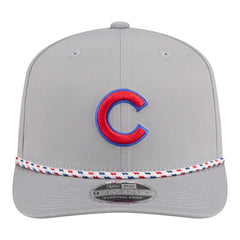 Gray Chicago Cubs New Era Sport Rope 9SEVENTY Adjustable Hat