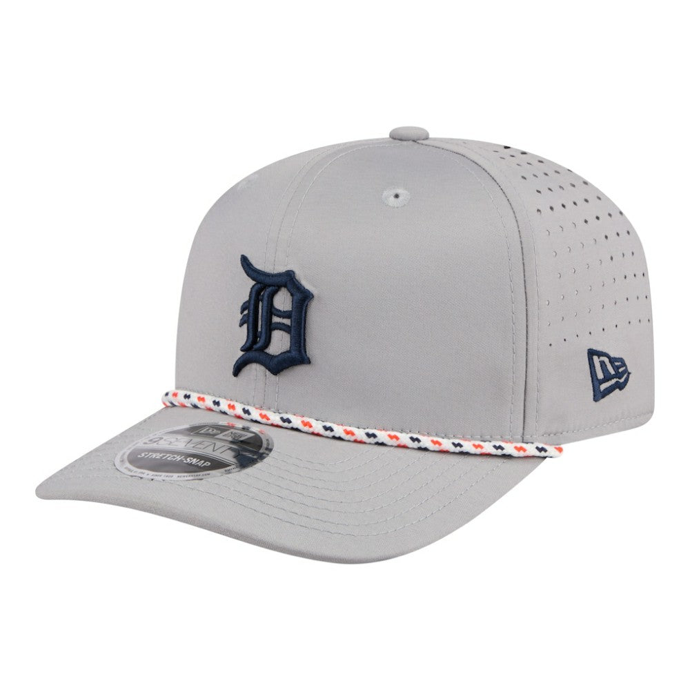 Gray Detroit Tigers New Era Sport Rope 9SEVENTY Adjustable Hat