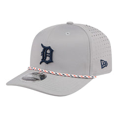 Gray Detroit Tigers New Era Sport Rope 9SEVENTY Adjustable Hat