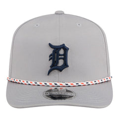 Gray Detroit Tigers New Era Sport Rope 9SEVENTY Adjustable Hat