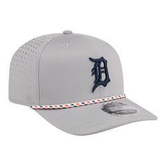 Gray Detroit Tigers New Era Sport Rope 9SEVENTY Adjustable Hat