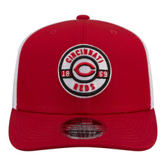 Red Cincinnati Reds New Era Active 9SEVENTY Adjustable Trucker Hat