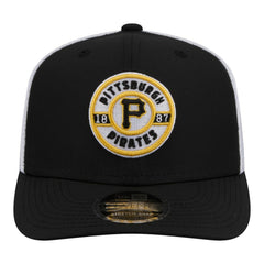 Black Pittsburgh Pirates New Era Active 9SEVENTY Adjustable Trucker Hat