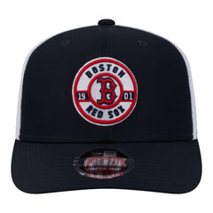 Navy Boston Red Sox New Era Active 9SEVENTY Adjustable Trucker Hat