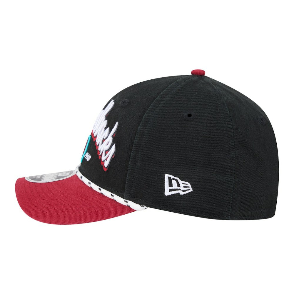 Black/Red Arizona Diamondbacks New Era Team Loyal 9FORTY M-Crown Adjustable Hat