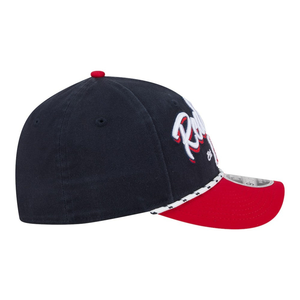 Navy/Red Boston Red Sox New Era Team Loyal 9FORTY M-Crown Adjustable Hat