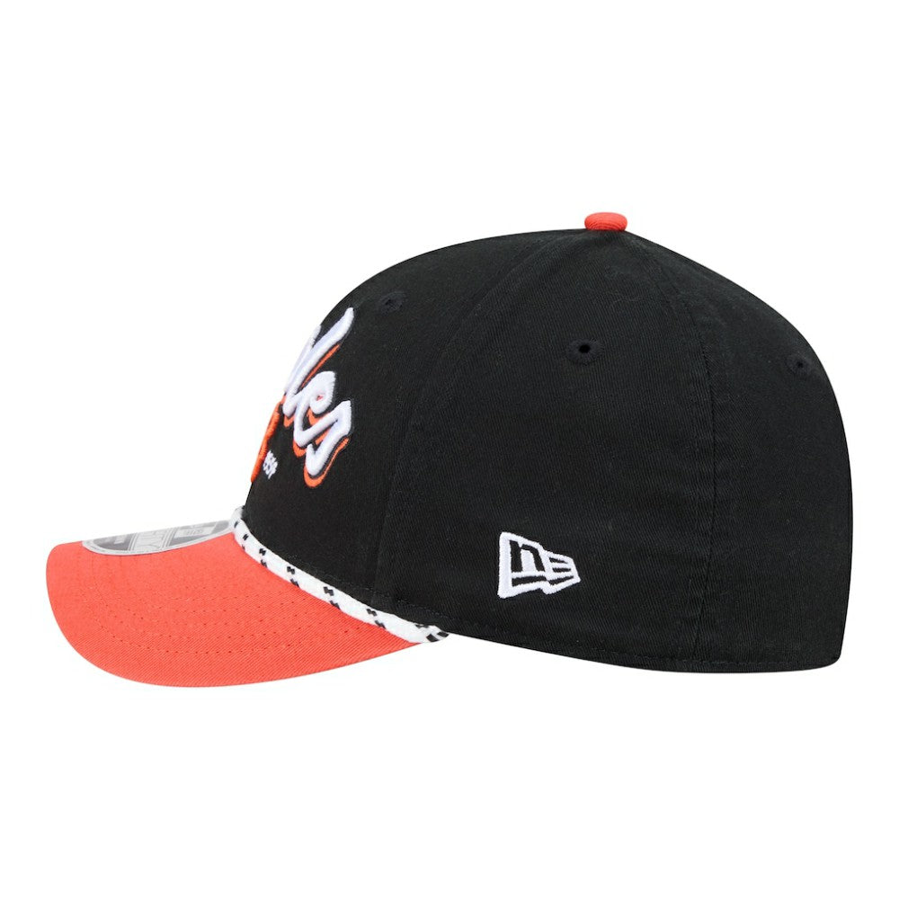 Black/Orange Baltimore Orioles New Era Team Loyal 9FORTY M-Crown Adjustable Hat