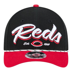 Black/Red Cincinnati Reds New Era Team Loyal 9FORTY M-Crown Adjustable Hat