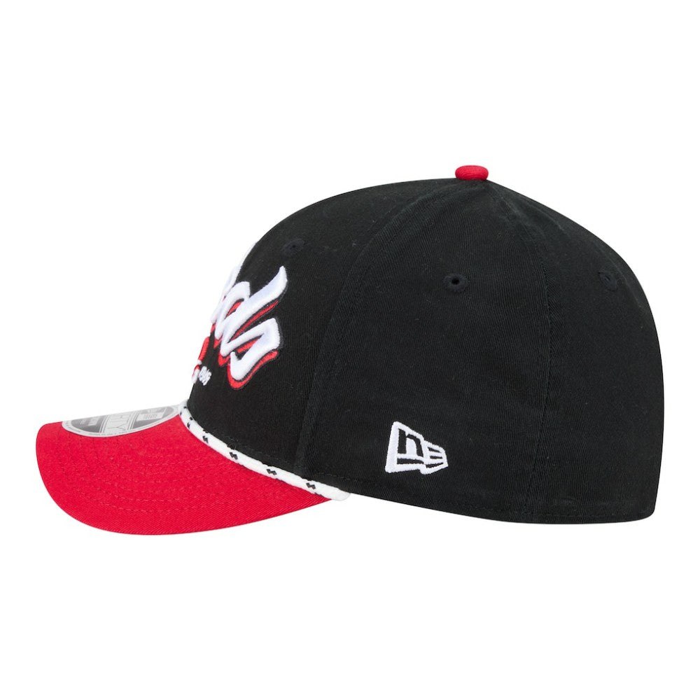 Black/Red Cincinnati Reds New Era Team Loyal 9FORTY M-Crown Adjustable Hat