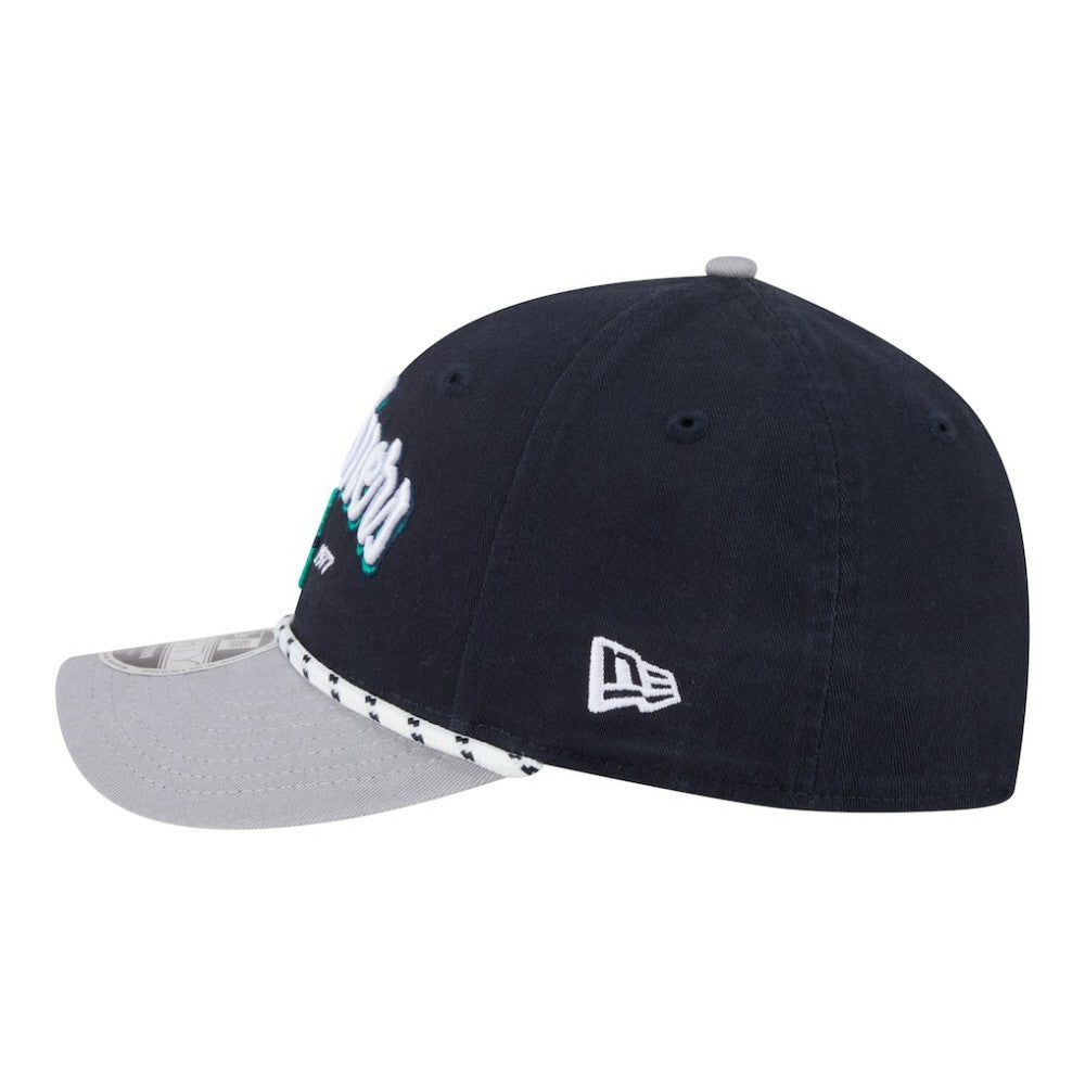 Navy/Gray Seattle Mariners New Era Team Loyal 9FORTY M-Crown Adjustable Hat
