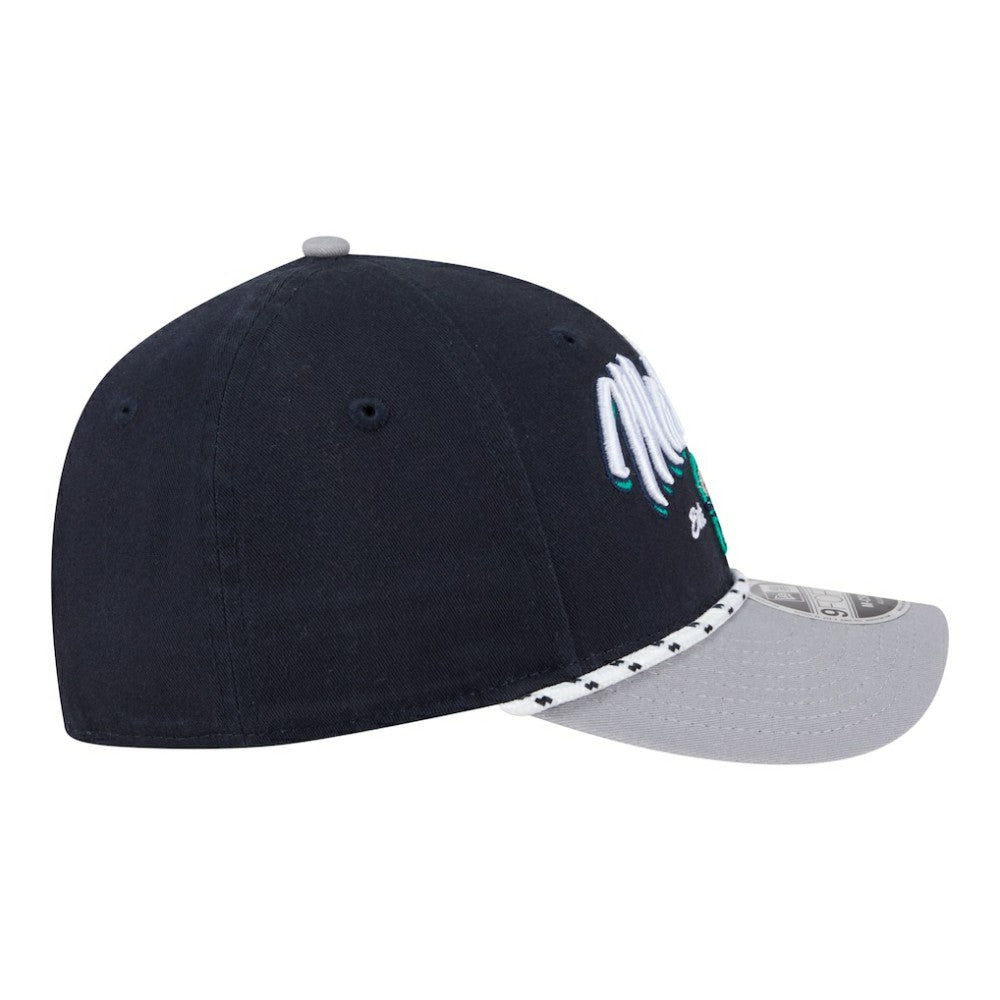 Navy/Gray Seattle Mariners New Era Team Loyal 9FORTY M-Crown Adjustable Hat