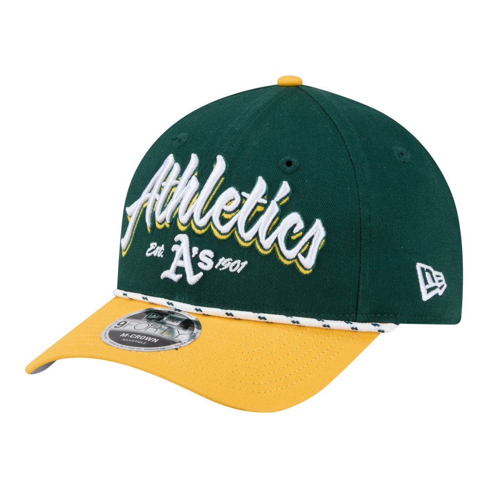Green/Gold Athletics New Era Team Loyal 9FORTY M-Crown Adjustable Hat