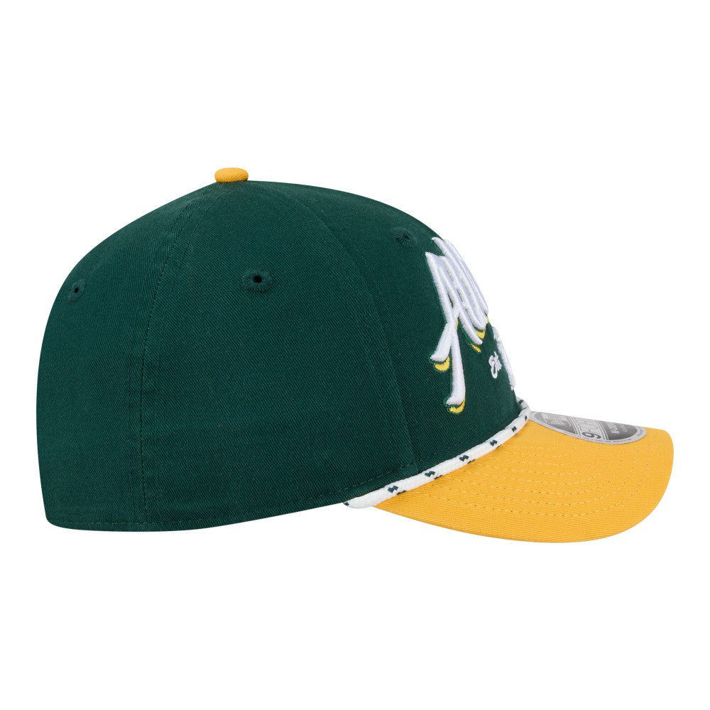 Green/Gold Athletics New Era Team Loyal 9FORTY M-Crown Adjustable Hat