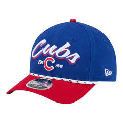 Royal/Red Chicago Cubs New Era Team Loyal 9FORTY M-Crown Adjustable Hat