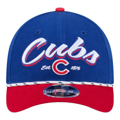 Royal/Red Chicago Cubs New Era Team Loyal 9FORTY M-Crown Adjustable Hat