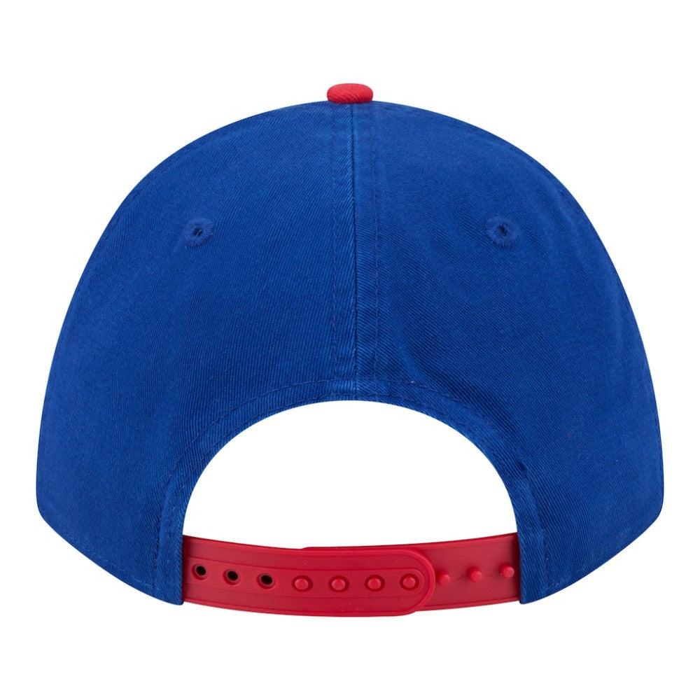 Royal/Red Chicago Cubs New Era Team Loyal 9FORTY M-Crown Adjustable Hat
