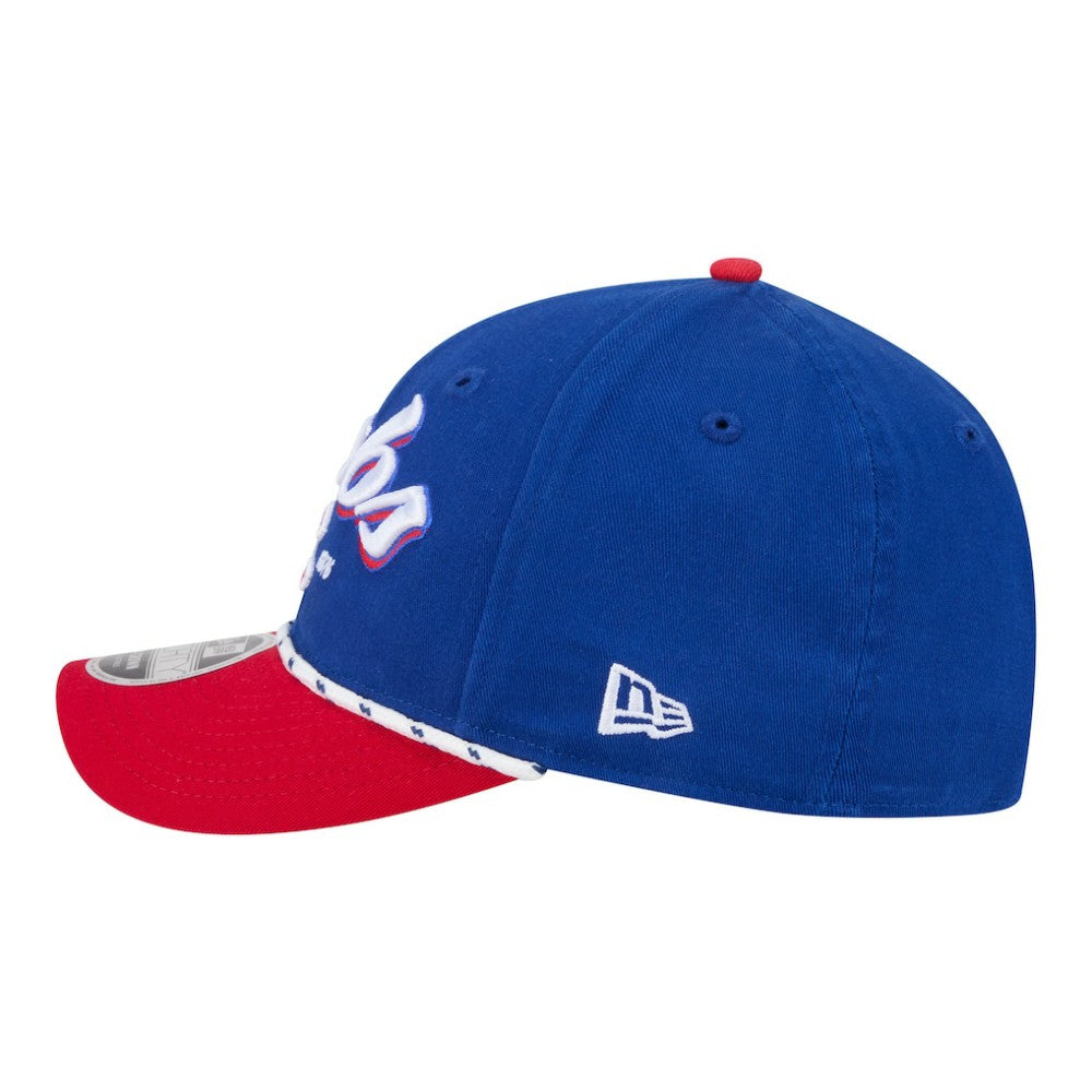 Royal/Red Chicago Cubs New Era Team Loyal 9FORTY M-Crown Adjustable Hat