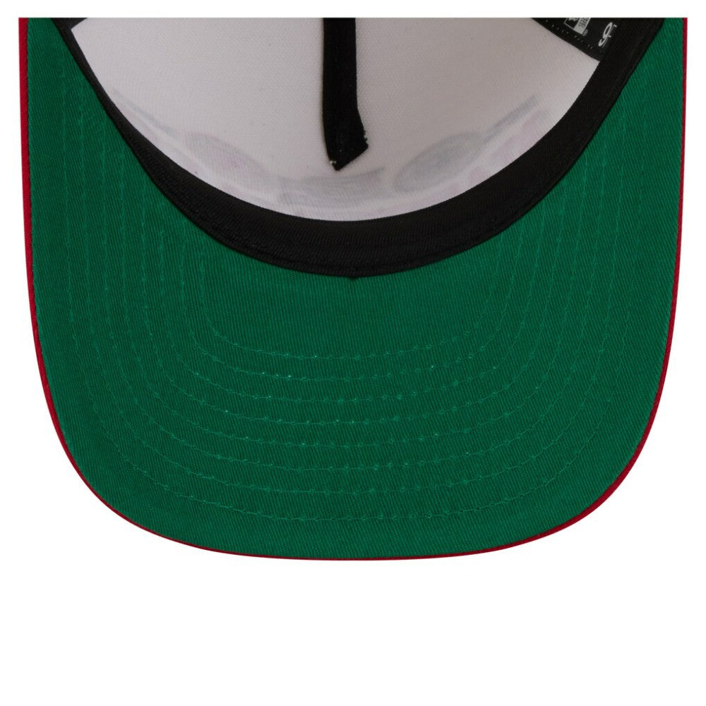 Cream Washington Nationals New Era Throwback Tri-Hit A-Frame 9FIFTY Adjustable Hat