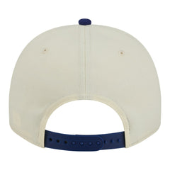 Cream Los Angeles Dodgers New Era Throwback Tri-Hit A-Frame 9FIFTY Adjustable Hat