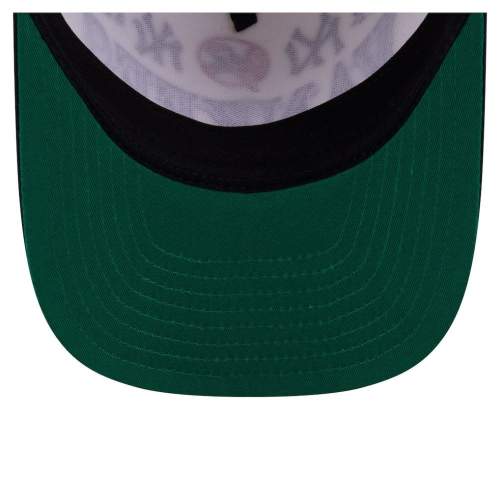 Cream New York Yankees New Era Throwback Tri-Hit A-Frame 9FIFTY Adjustable Hat