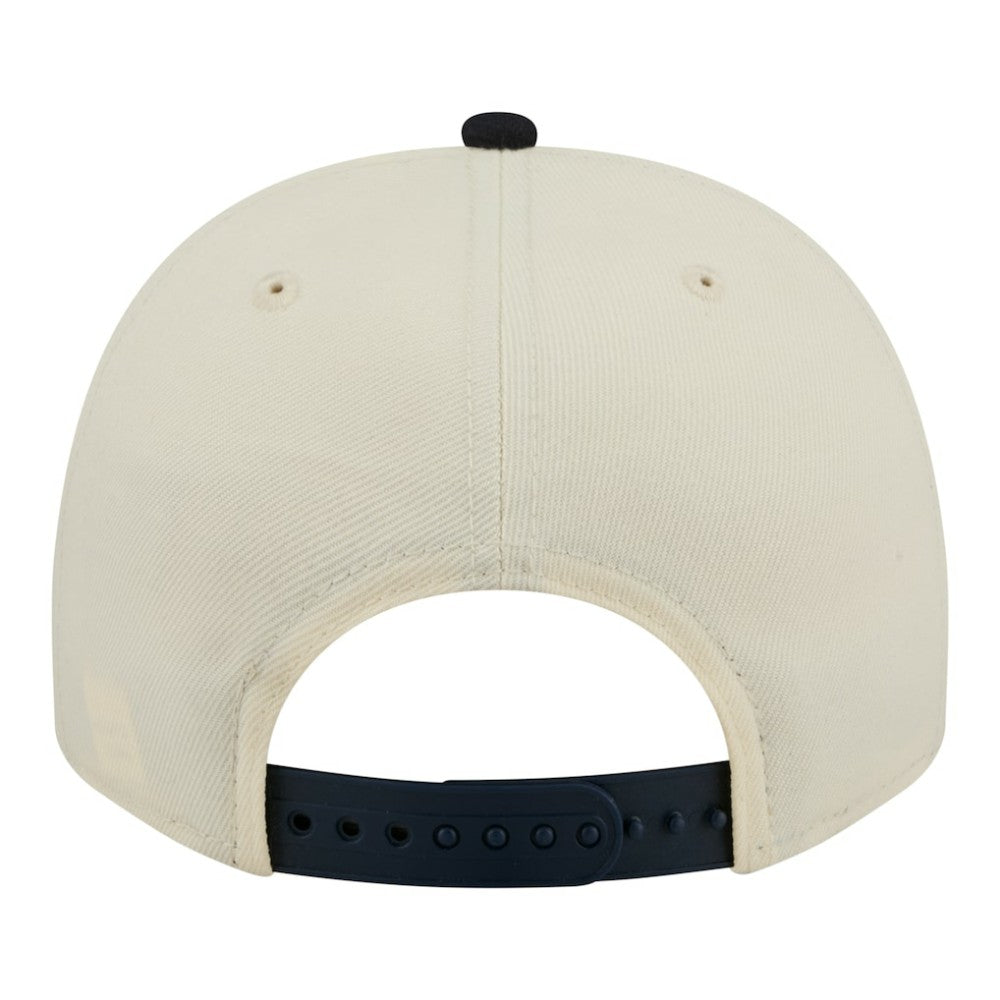 Cream Detroit Tigers New Era Throwback Tri-Hit A-Frame 9FIFTY Adjustable Hat