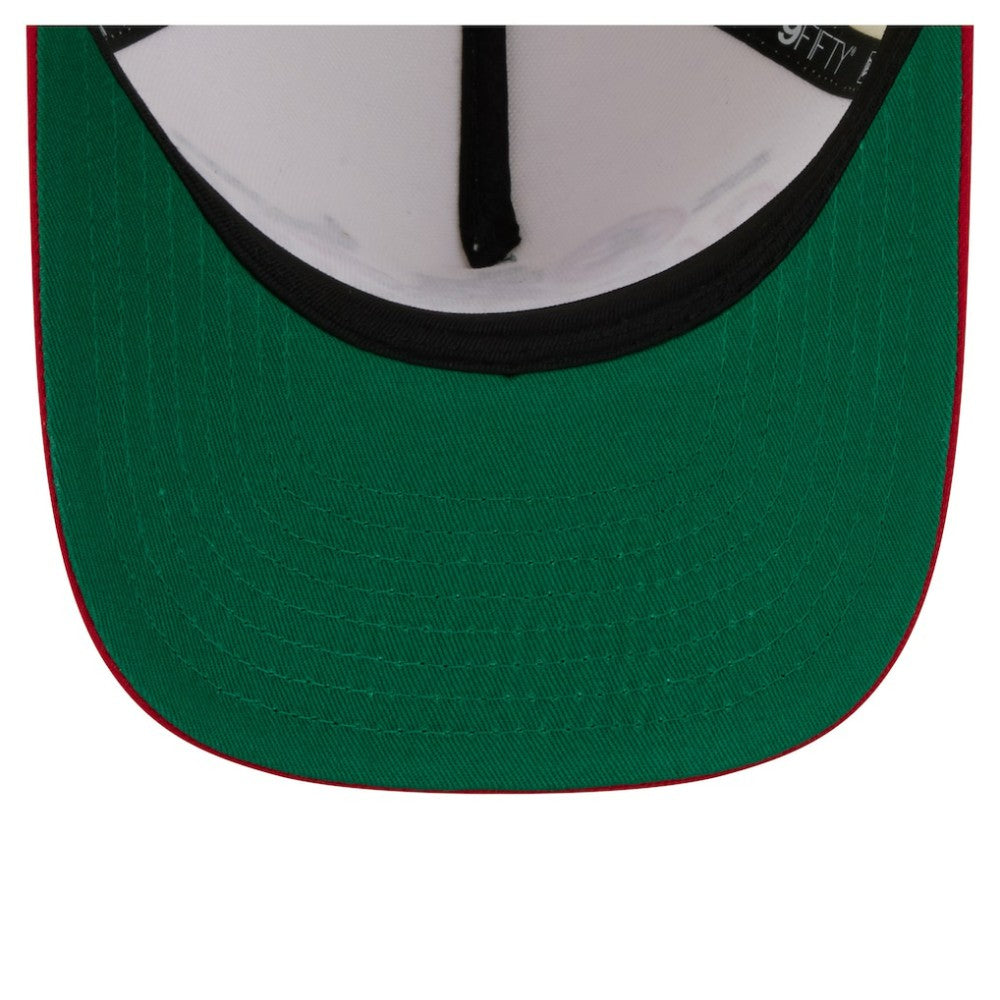 Cream St. Louis Cardinals New Era Throwback Tri-Hit A-Frame 9FIFTY Adjustable Hat
