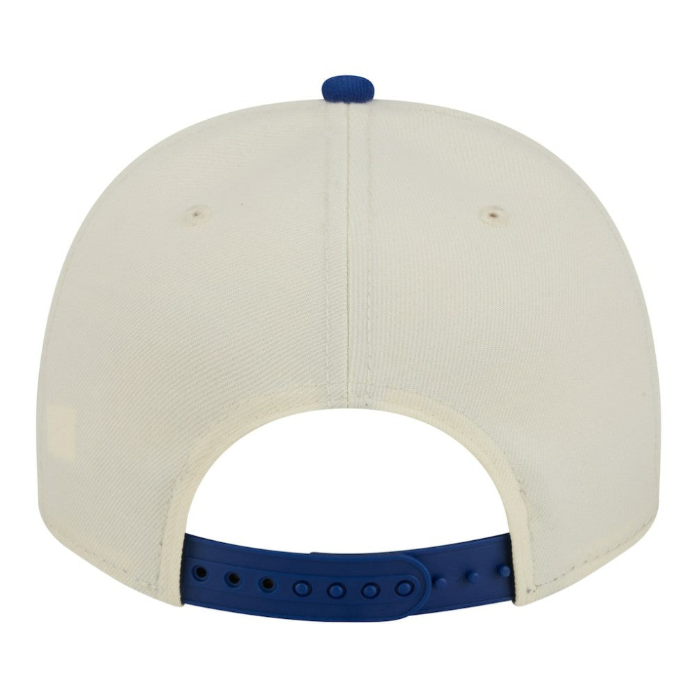 Cream Toronto Blue Jays New Era Throwback Tri-Hit A-Frame 9FIFTY Adjustable Hat