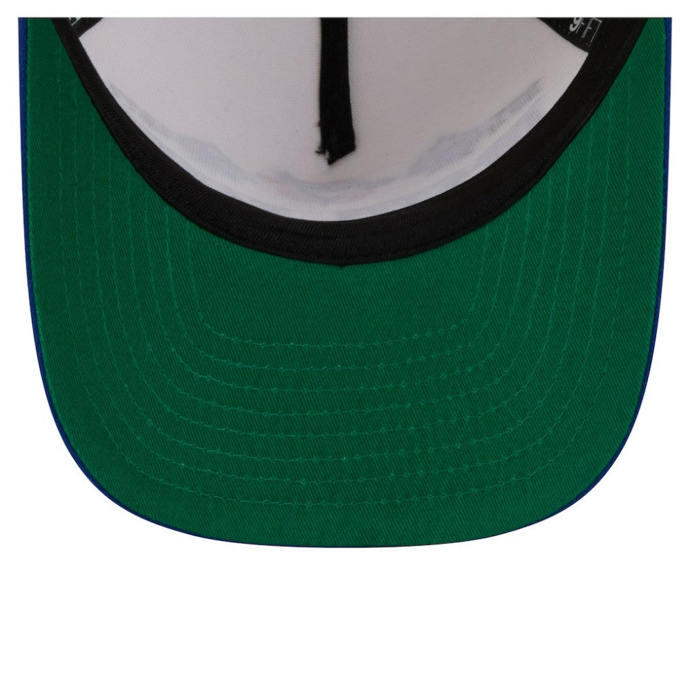 Cream Toronto Blue Jays New Era Throwback Tri-Hit A-Frame 9FIFTY Adjustable Hat