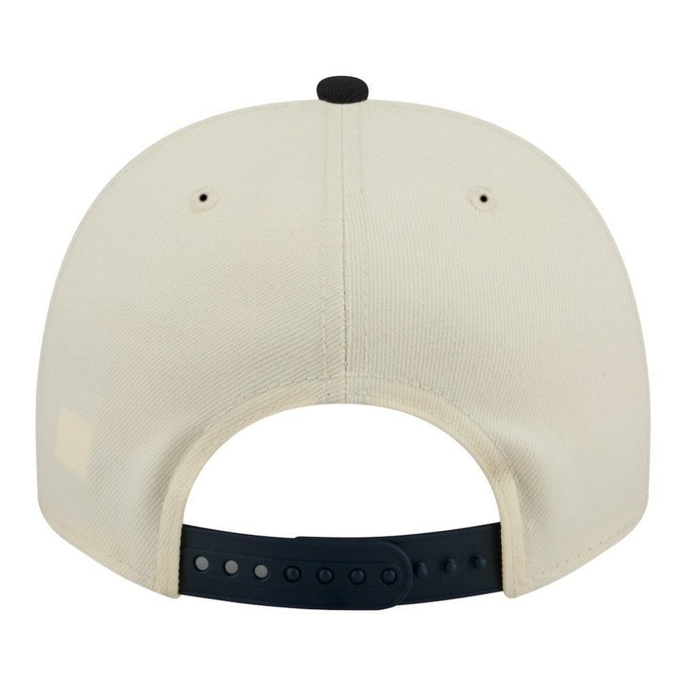 Cream Boston Red Sox New Era Throwback Tri-Hit A-Frame 9FIFTY Adjustable Hat