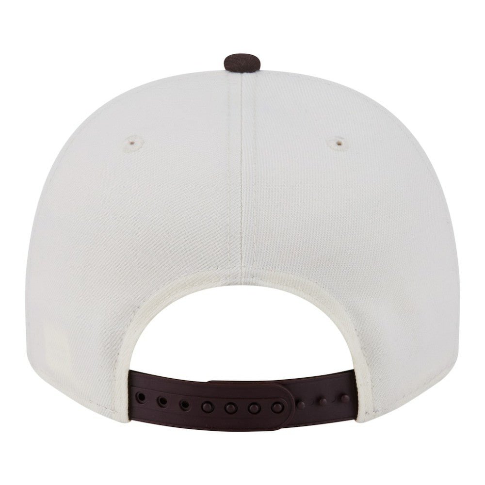 Cream San Diego Padres New Era Throwback Tri-Hit A-Frame 9FIFTY Adjustable Hat