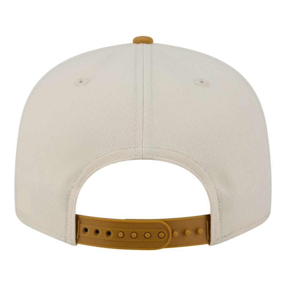 Light Beige/Khaki Chicago Cubs New Era 2-Tone Color Pack 9FIFTY Snapback Hat