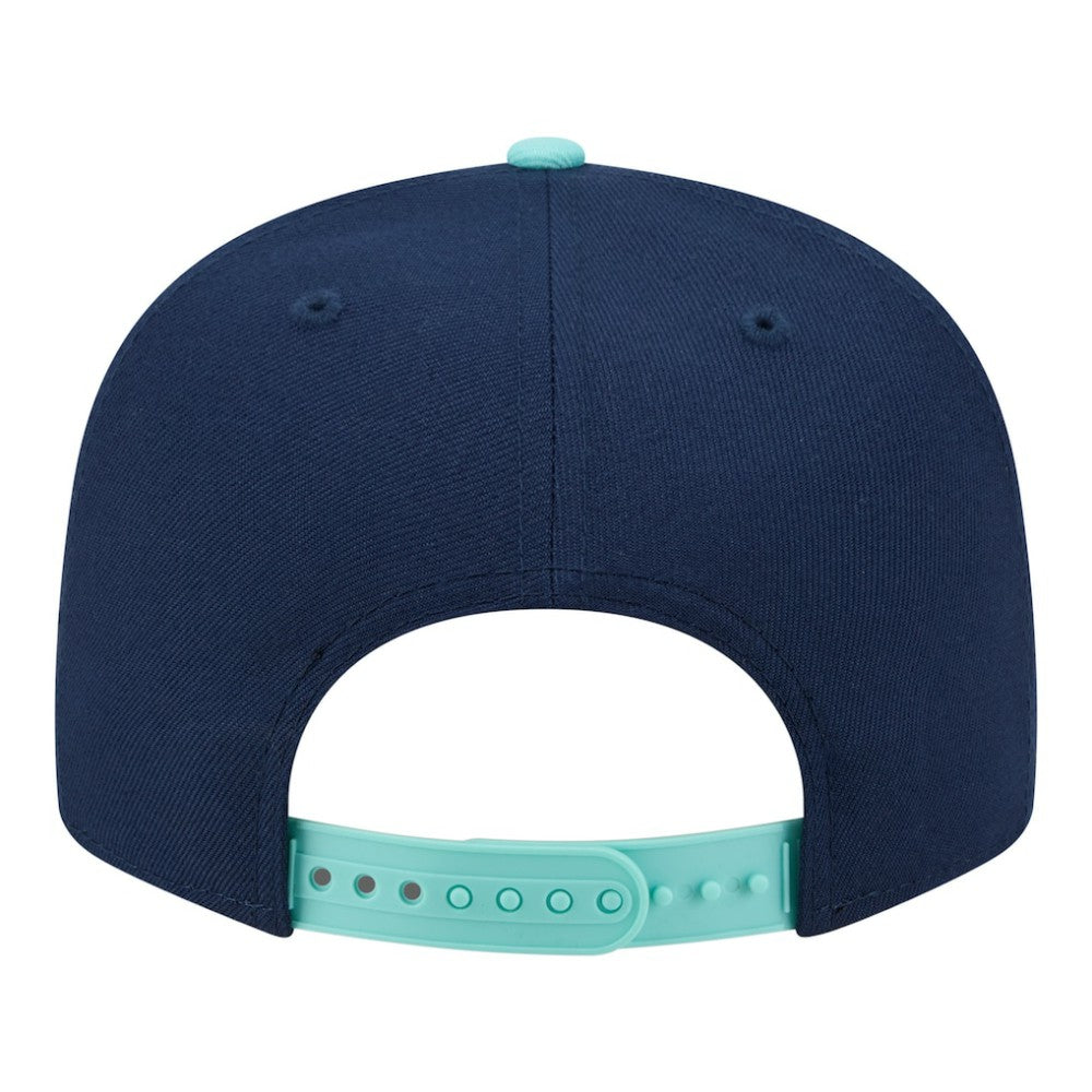 Navy/Turquoise Cincinnati Reds New Era 2-Tone Color Pack 9FIFTY Snapback Hat