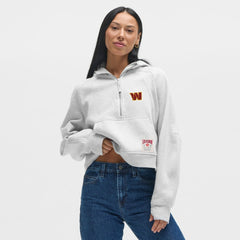 lululemon Women's Scuba Oversized Half-Zip Hoodie - Washington Commanders Hoodies