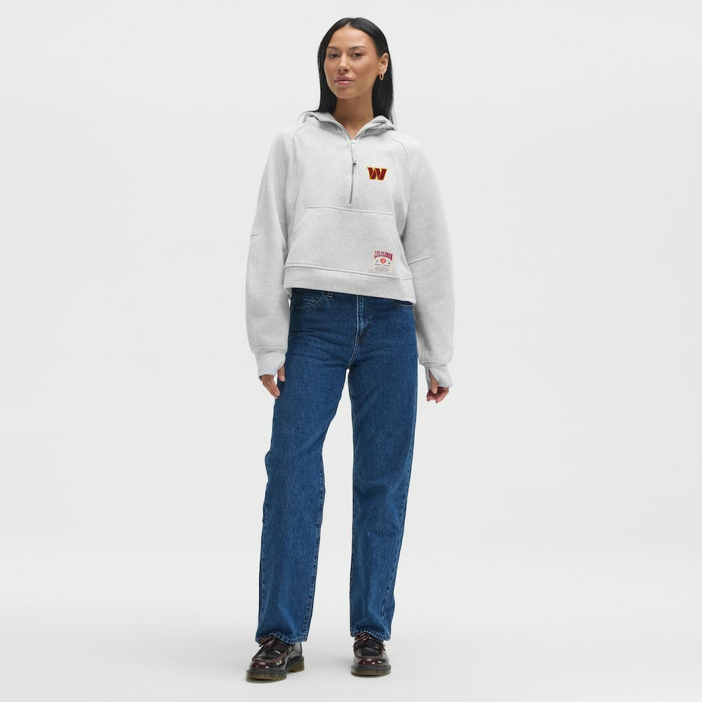 lululemon Women's Scuba Oversized Half-Zip Hoodie - Washington Commanders Hoodies