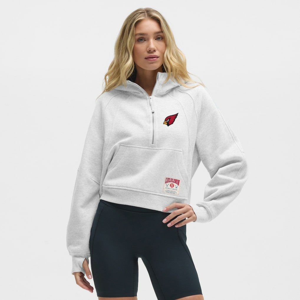 lululemon Women's Scuba Oversized Half-Zip Hoodie - Arizona Cardinals Hoodies