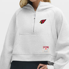 lululemon Women's Scuba Oversized Half-Zip Hoodie - Arizona Cardinals Hoodies