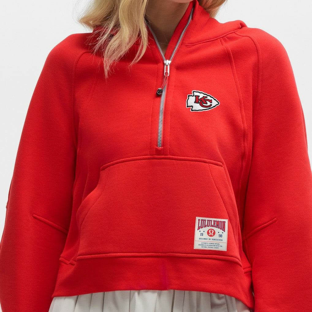 lululemon Women's Scuba Oversized Half-Zip Hoodie - Kansas City Chiefs Hoodies