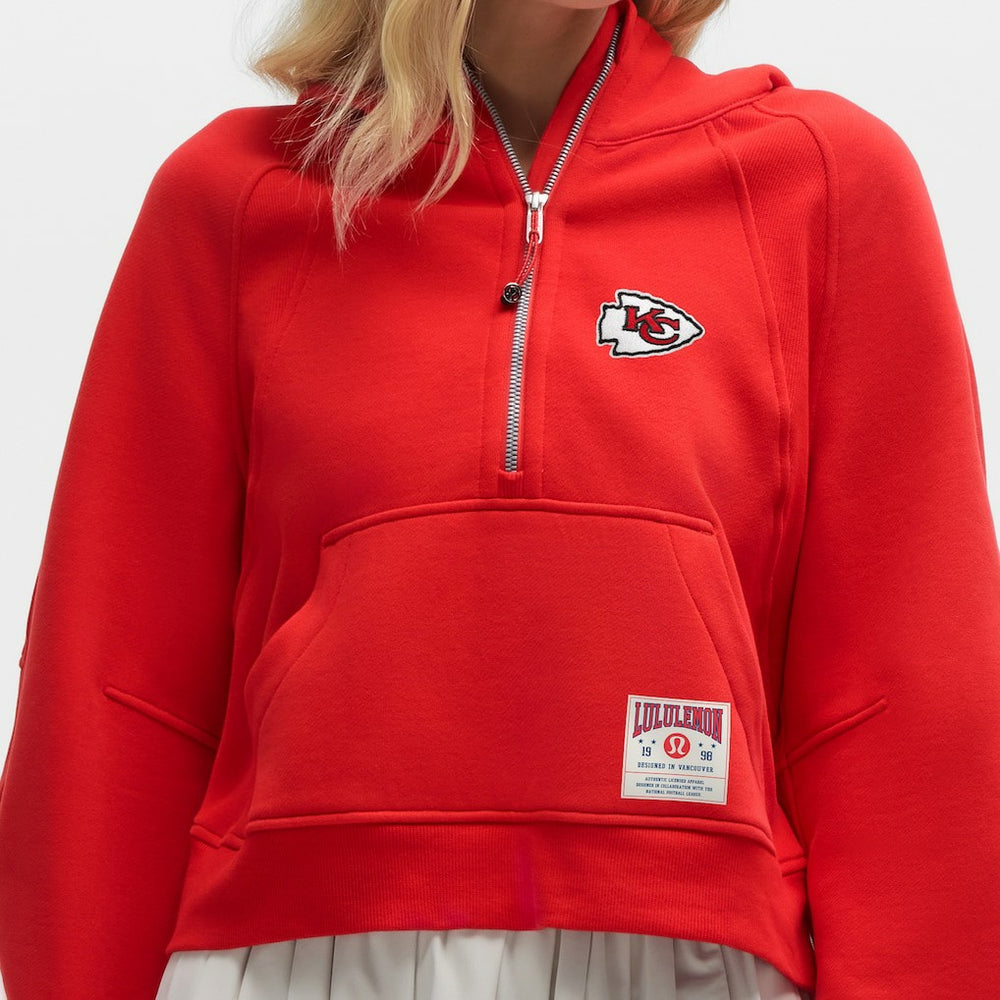 lululemon Women's Scuba Oversized Half-Zip Hoodie - Kansas City Chiefs Hoodies