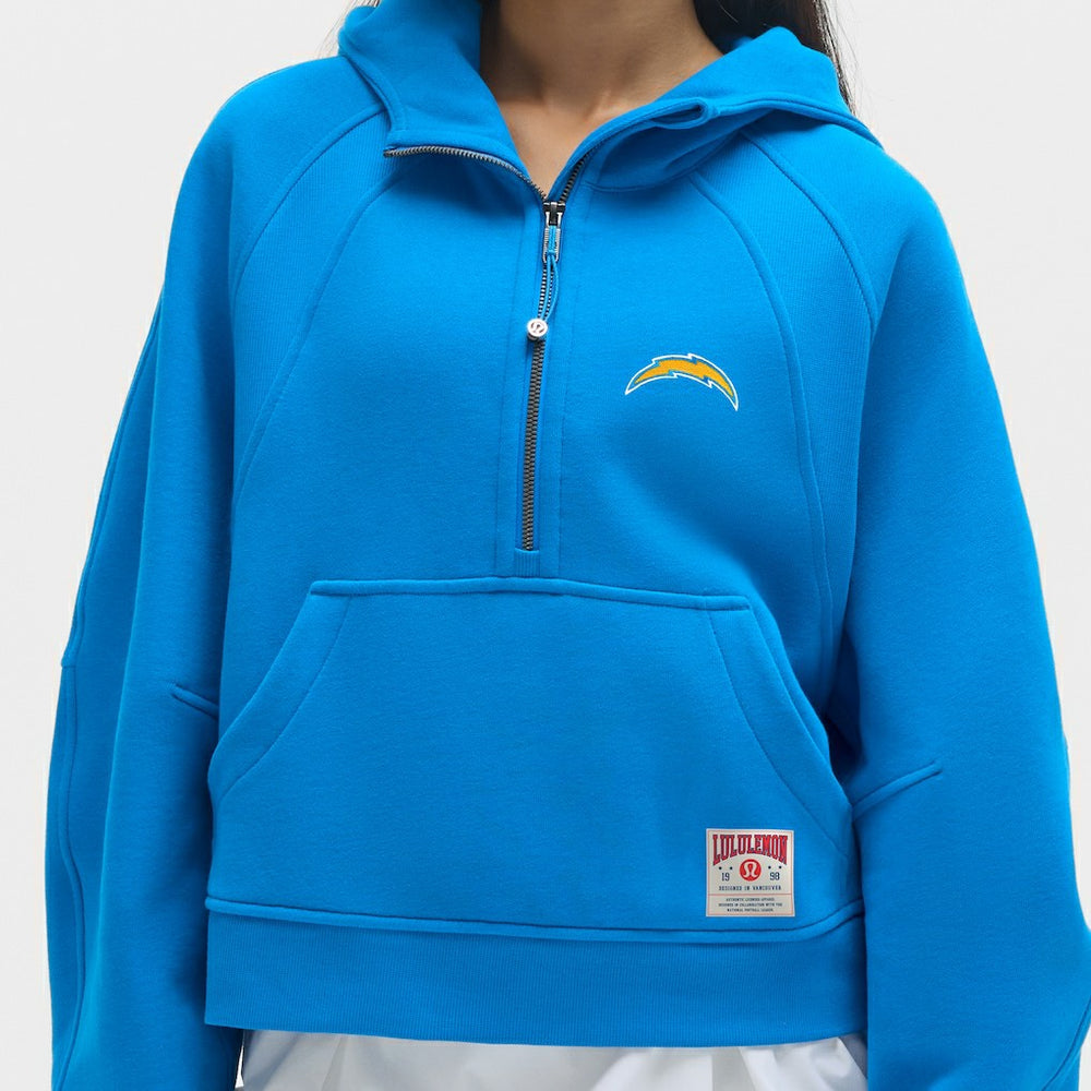 lululemon Women's Scuba Oversized Half-Zip Hoodie - Los Angeles Chargers Hoodies