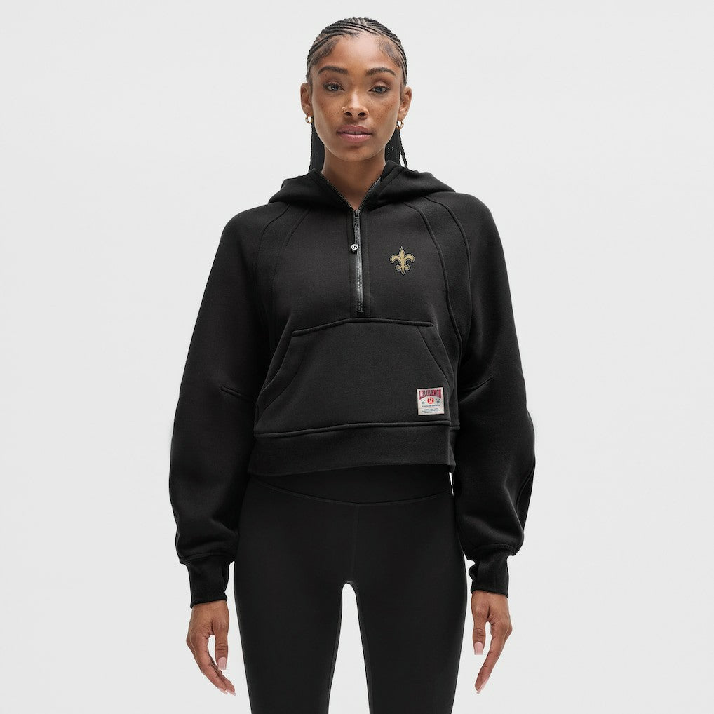 lululemon Women's Scuba Oversized Half-Zip Hoodie - New Orleans Saints Hoodies