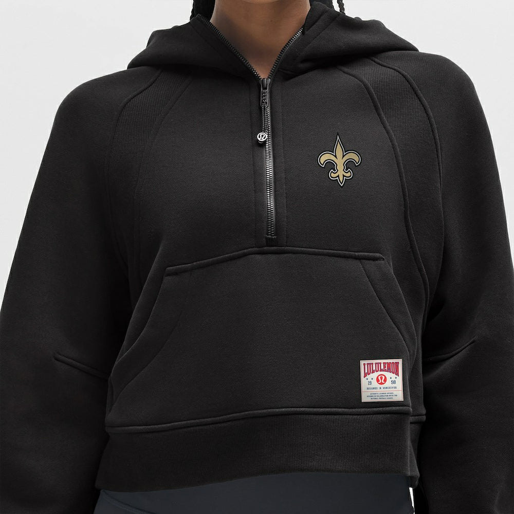 lululemon Women's Scuba Oversized Half-Zip Hoodie - New Orleans Saints Hoodies