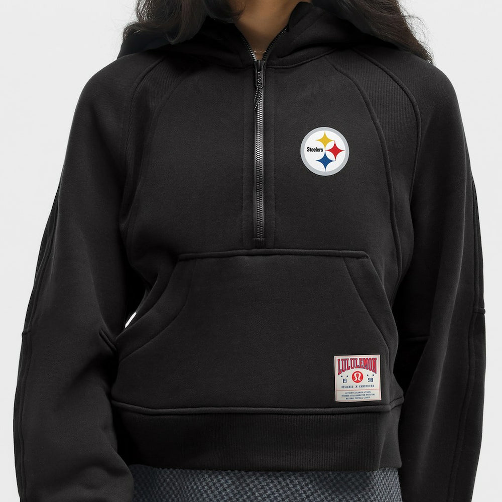 lululemon Women's Scuba Oversized Half-Zip Hoodie - Pittsburgh Steelers Hoodies