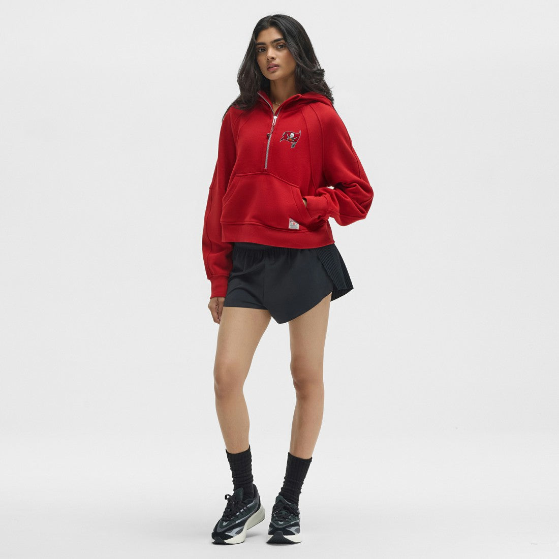 lululemon Women's Scuba Oversized Half-Zip Hoodie - Tampa Bay Buccaneers Hoodies