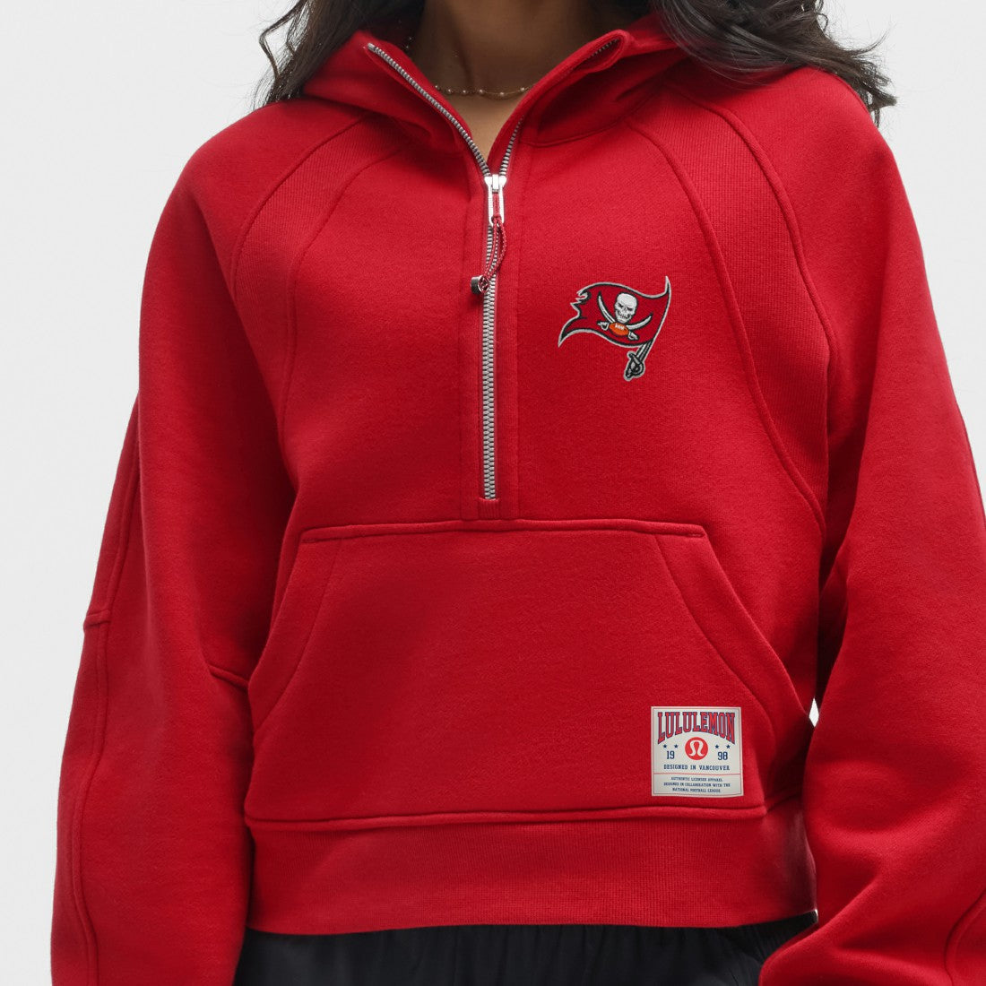 lululemon Women's Scuba Oversized Half-Zip Hoodie - Tampa Bay Buccaneers Hoodies