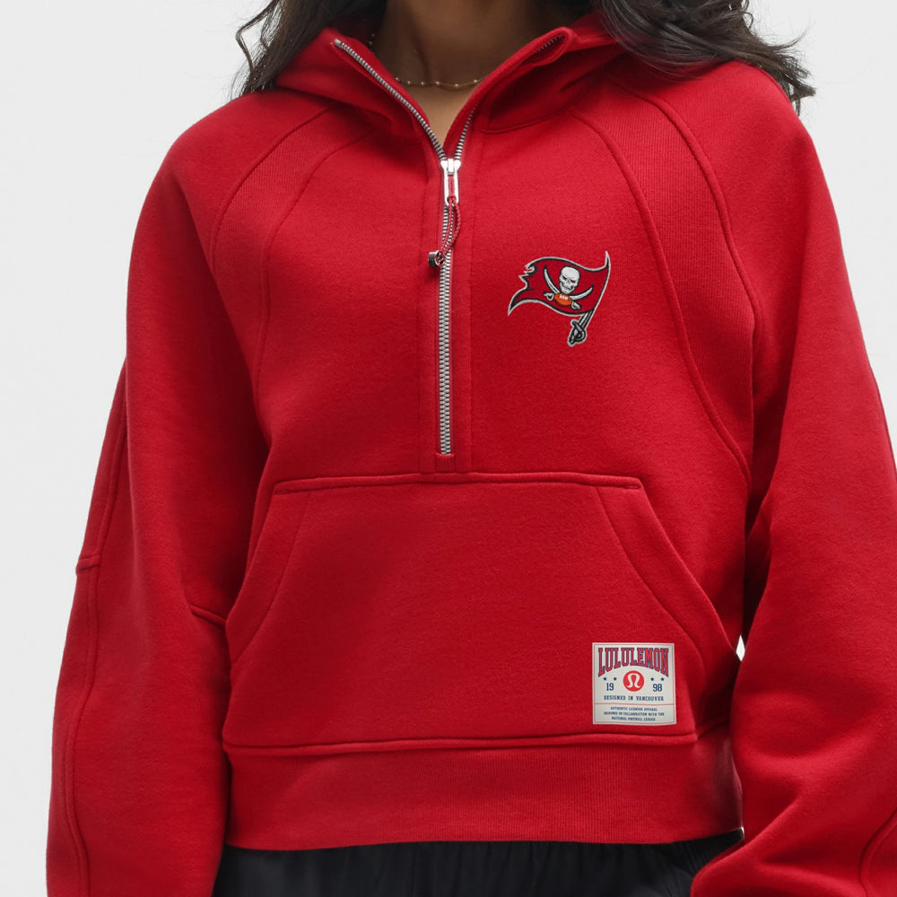 lululemon Women's Scuba Oversized Half-Zip Hoodie - Tampa Bay Buccaneers Hoodies
