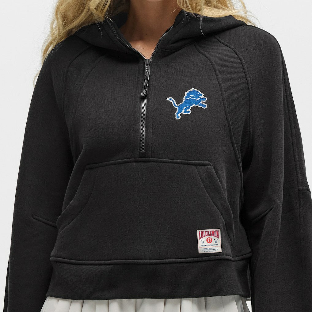 lululemon Women's Scuba Oversized Half-Zip Hoodie - Detroit Lions Hoodies
