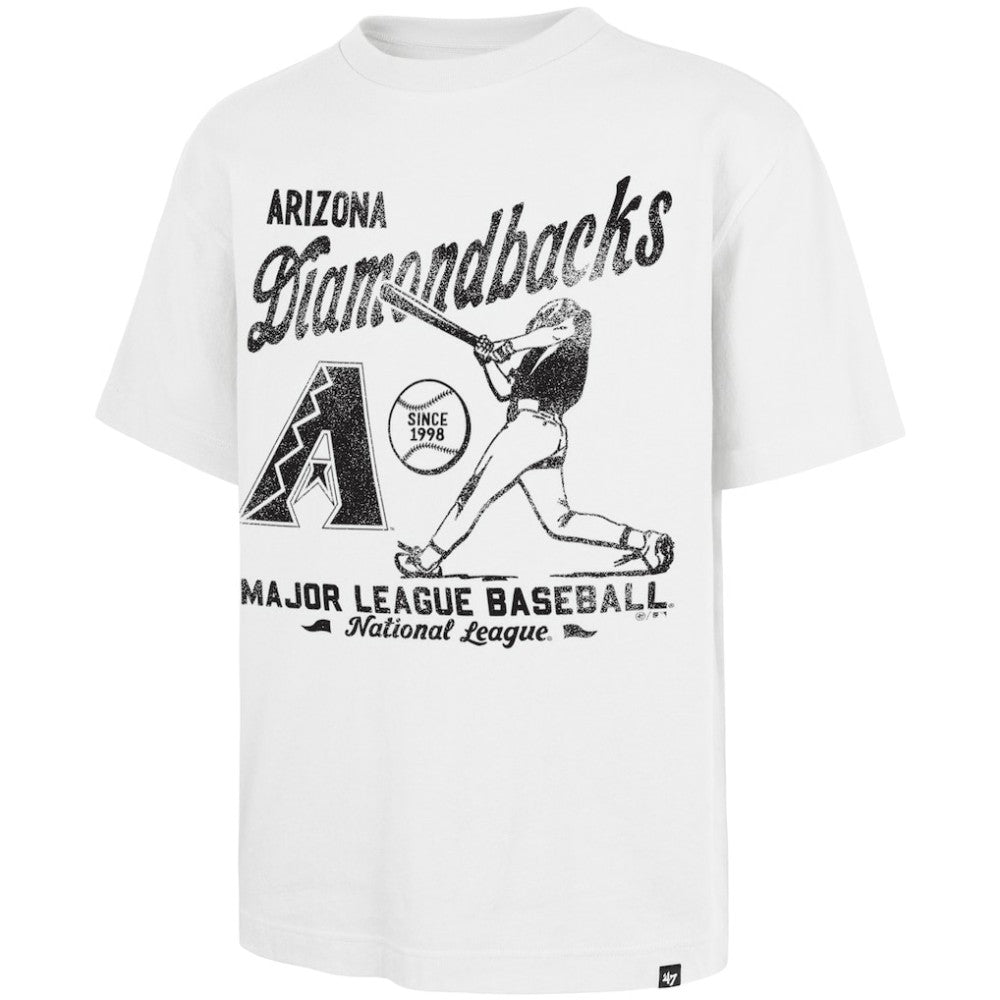 White Arizona Diamondbacks '47 Regional Batter Foundation T-Shirt