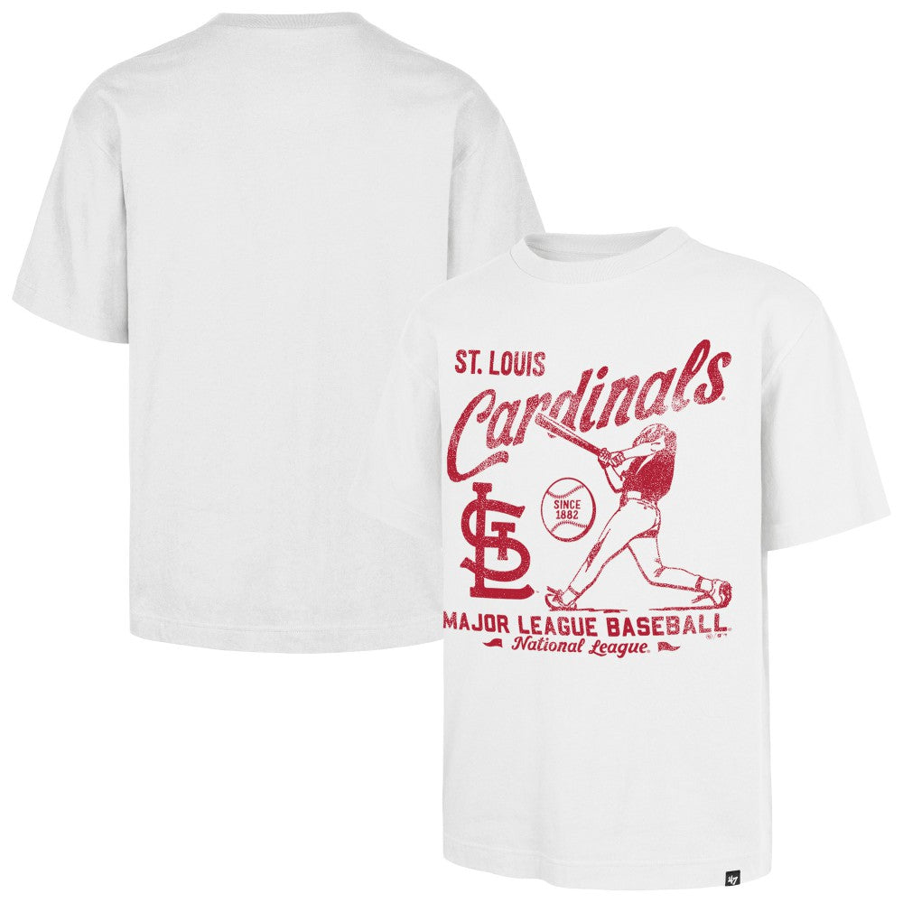 White St. Louis Cardinals '47 Regional Batter Foundation T-Shirt