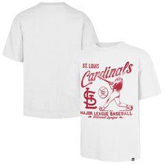 White St. Louis Cardinals '47 Regional Batter Foundation T-Shirt