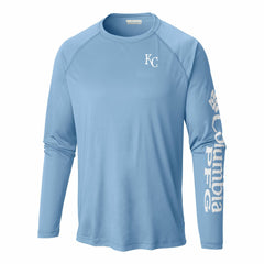 Light Blue Kansas City Royals Columbia Terminal Tackle Long Sleeve Shirt